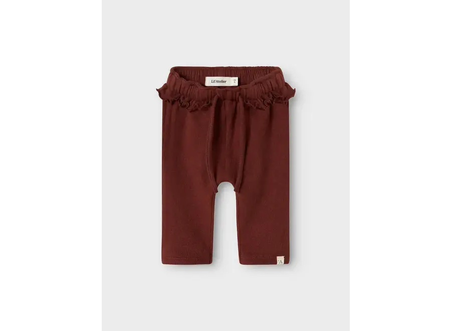 Thora Hun loose pants - Hot chocolate