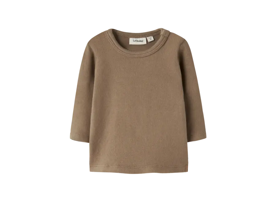 Thoro Leo LS top - Sepia tint