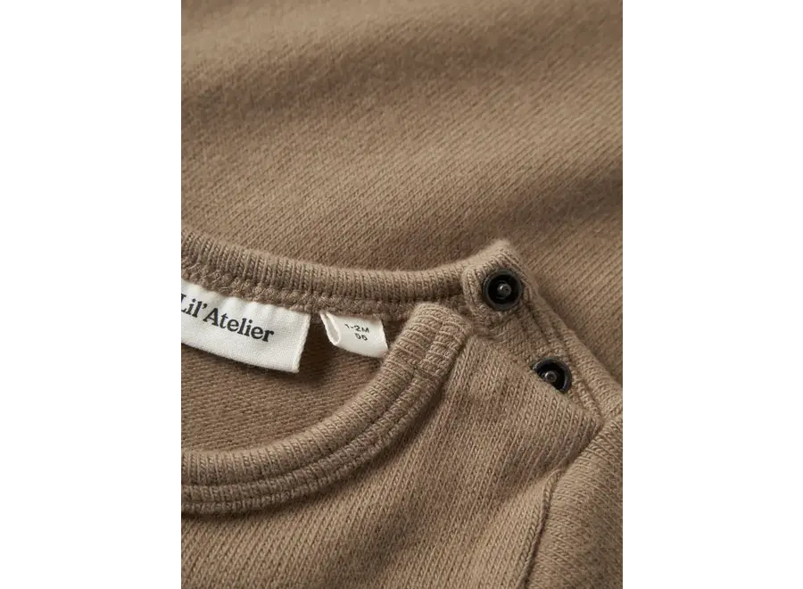 Thoro Leo LS top - Sepia tint