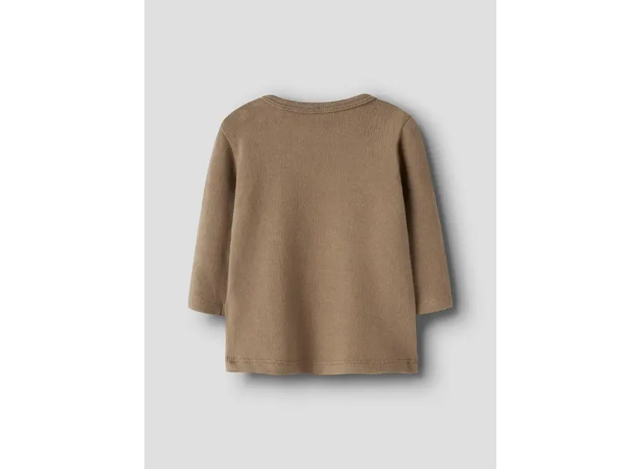Thoro Leo LS top - Sepia tint