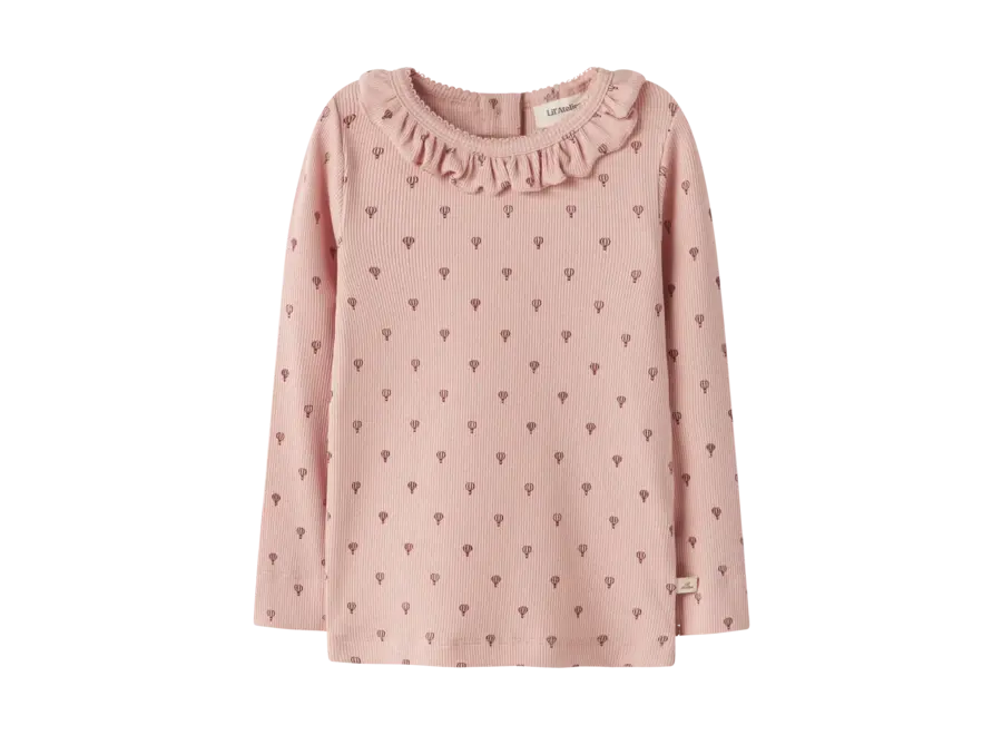 Gago Kis LS slim top - Cameo rose