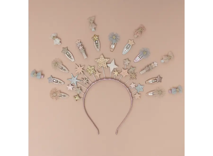 Tutu bow mini clips