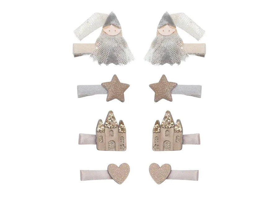 Princess & castle mini clips