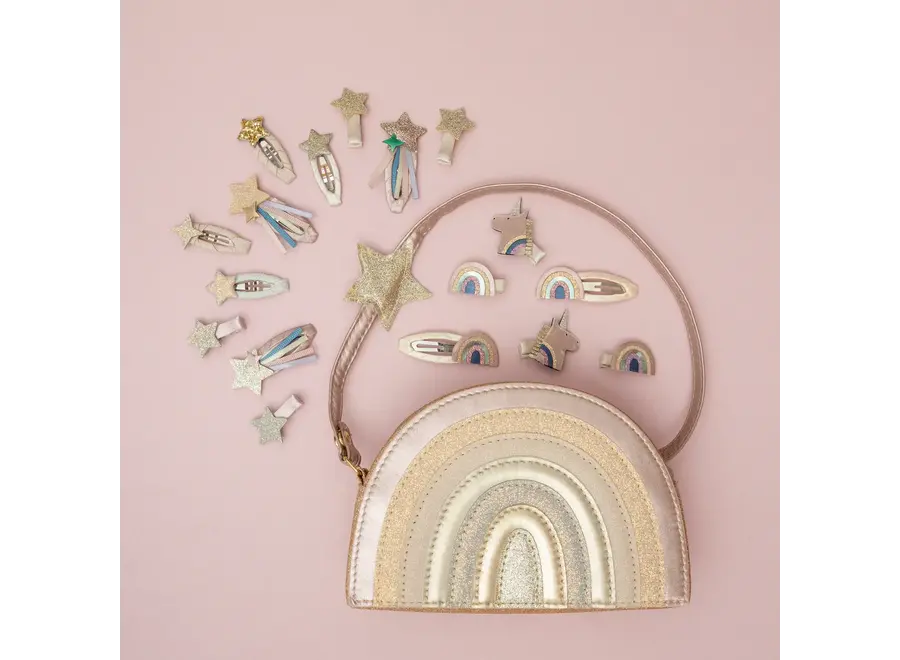 Pink rainbow bag