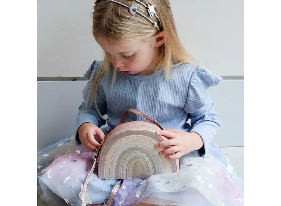 Pink rainbow bag