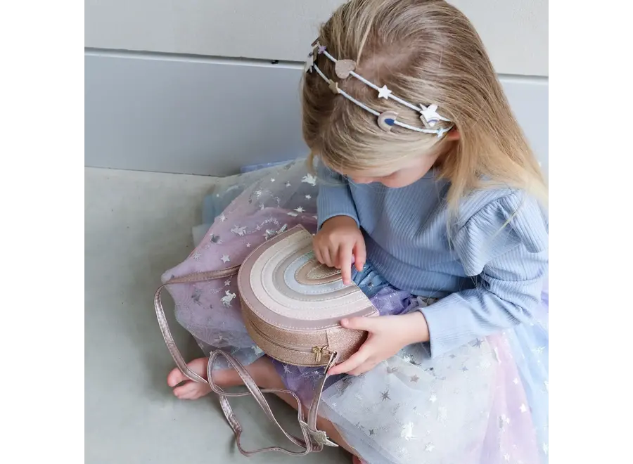 Pink rainbow bag
