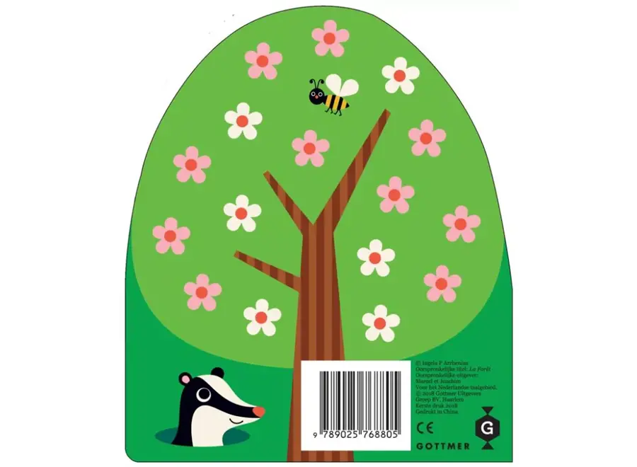 Kartonboekje - In het bos