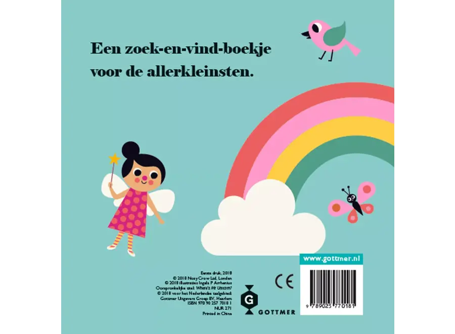 Kartonboekje - Eenhoorn waar ben je?