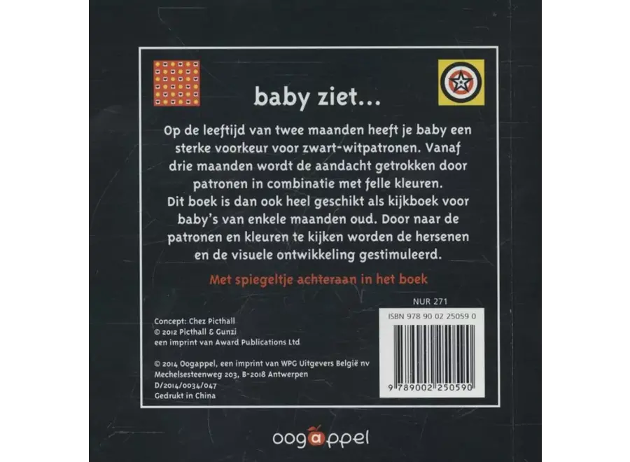 Baby ziet - Kijkboek met spiegeltje