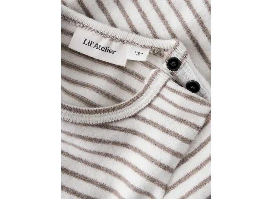 Thoro Keo LS body - Stripes/ Sepia tint