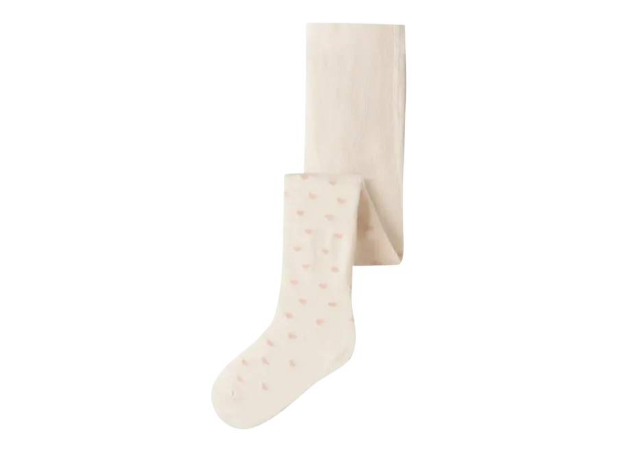 Freba Len pantyhose - Turtledove/ hearts