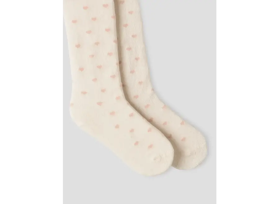 Freba Len pantyhose - Turtledove/ hearts