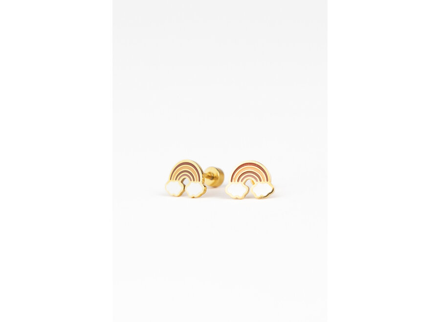 Studs earrings - Rainbow dreams