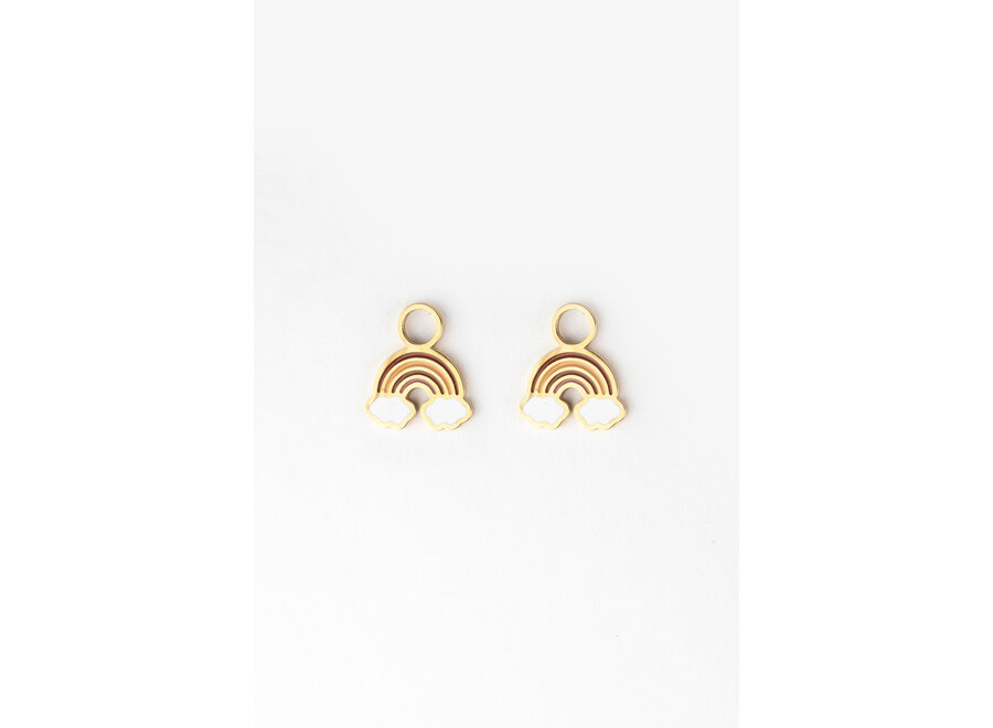 Pair of charms - Rainbow dreams