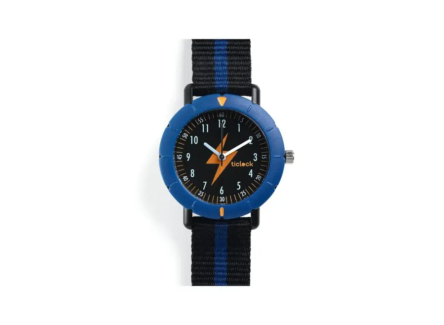 Ticlock horloge - Flash blue