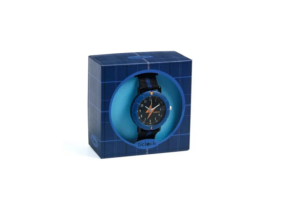 Ticlock horloge - Flash blue