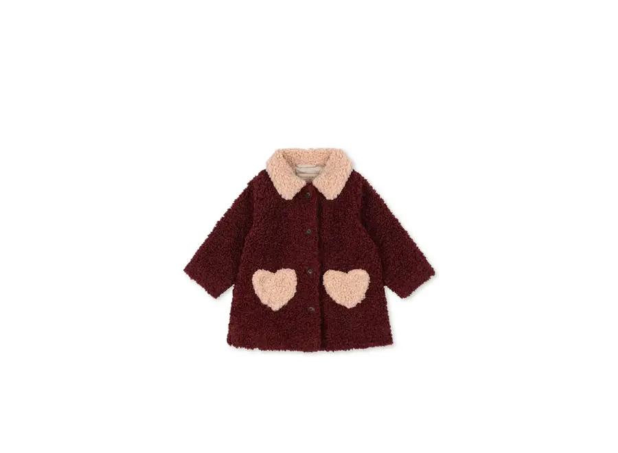 Calin coat - Cabernet