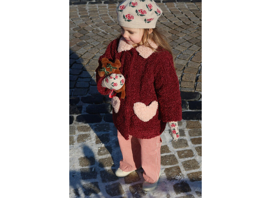Calin coat - Cabernet