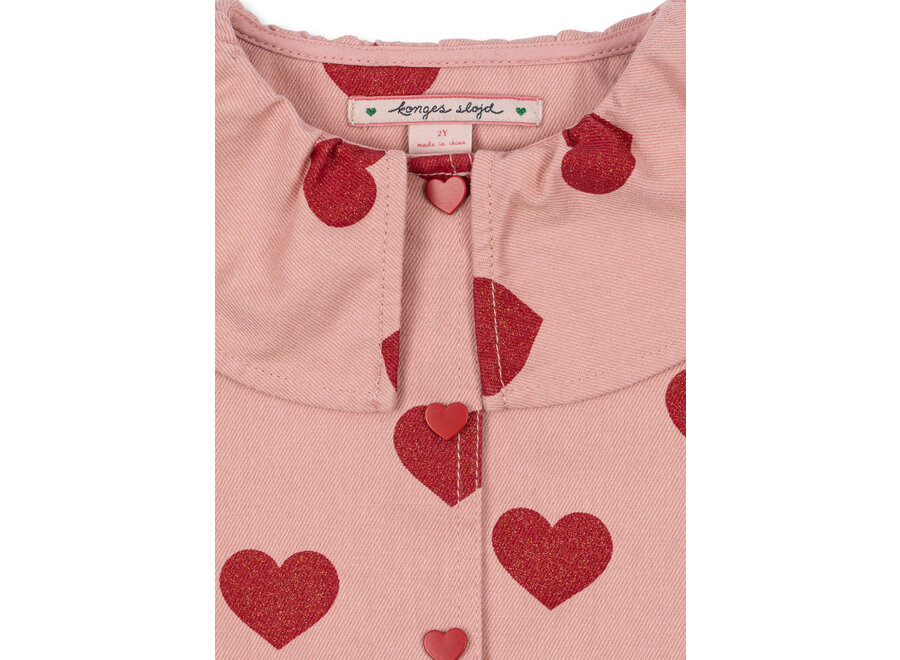 Magot collar jacket - Amour glitter