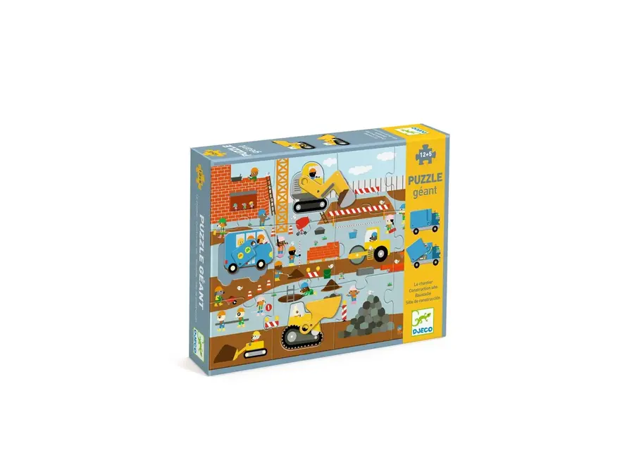 Giant puzzle - Construction site
