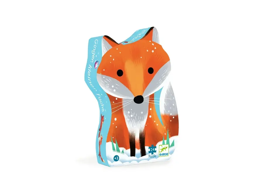 Silhouette puzzle - Ginger, little fox (24st.)