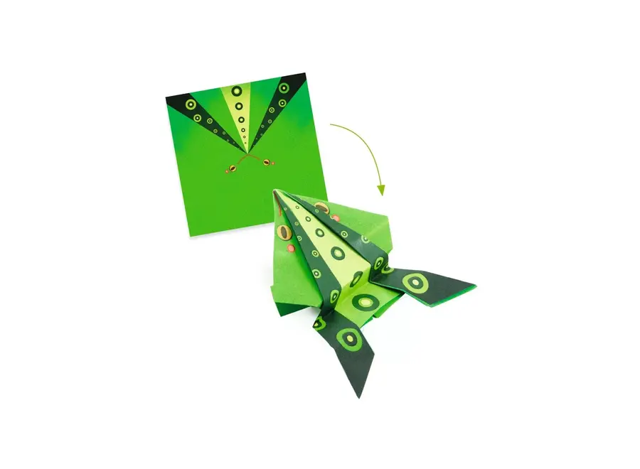 Origami - Springende dieren