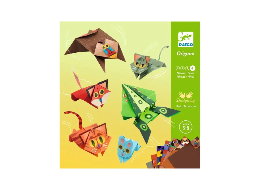 Origami - Springende dieren