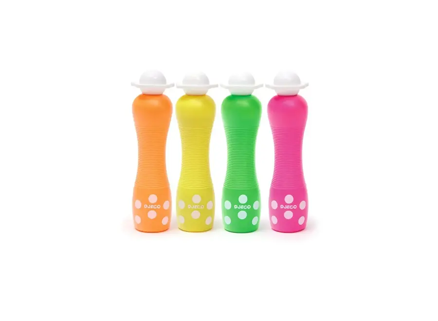 Large dot markers - Neon