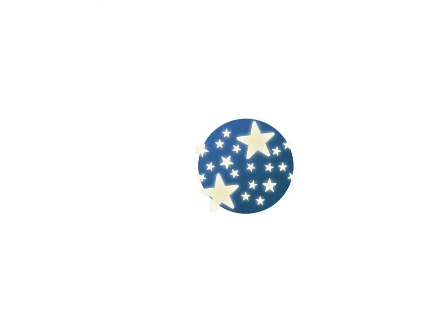 Glow in the dark muurstickers - Stars
