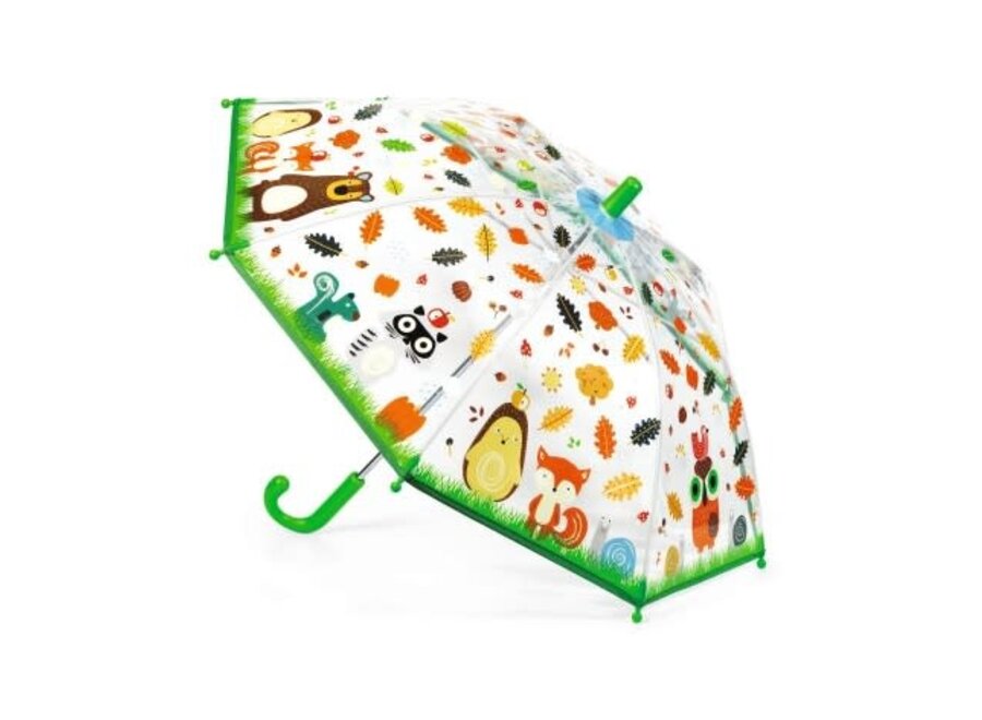 Kinderparaplu klein - Diertjes in het bos