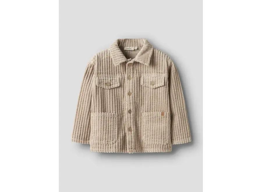 Raul loose corduroy blouse - Oxford tan