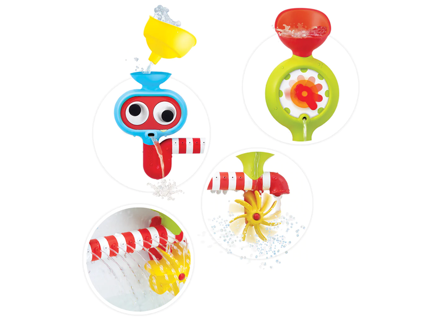 Spin 'N' sprinkle water lab - transparent