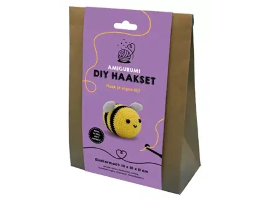 DIY haaksetje - Bij (6+)