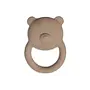 Bijtring rubber teddy bear- Naturel