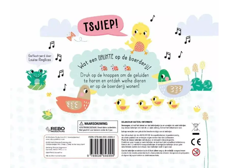 Geluidenboek - Luister mee op de boerderij