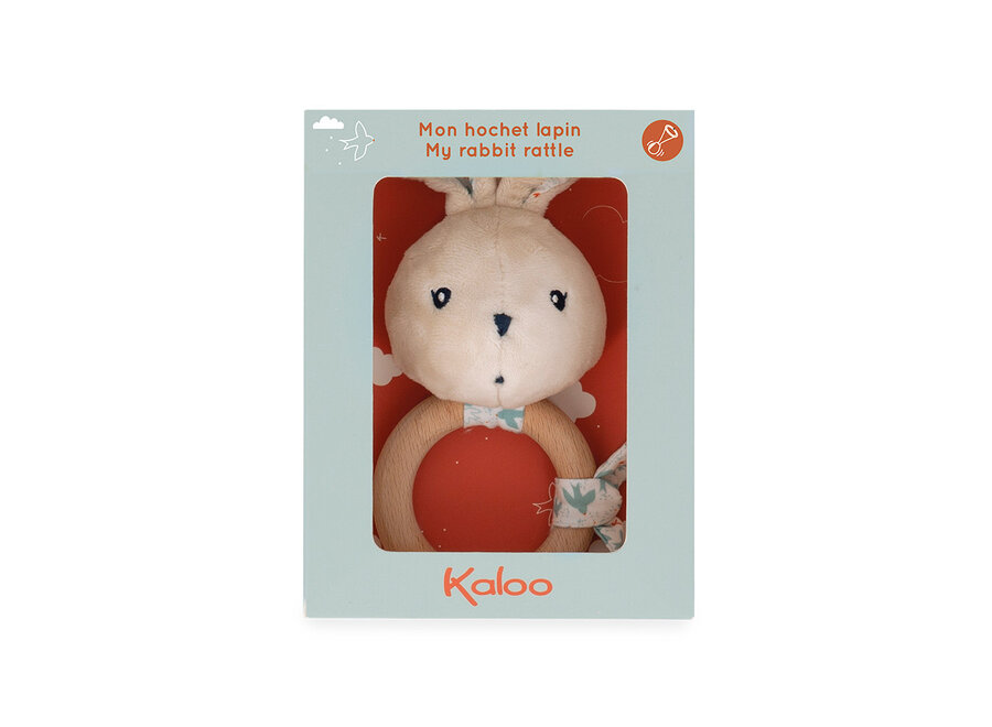 Konijn rammelaar - Vredesduifje