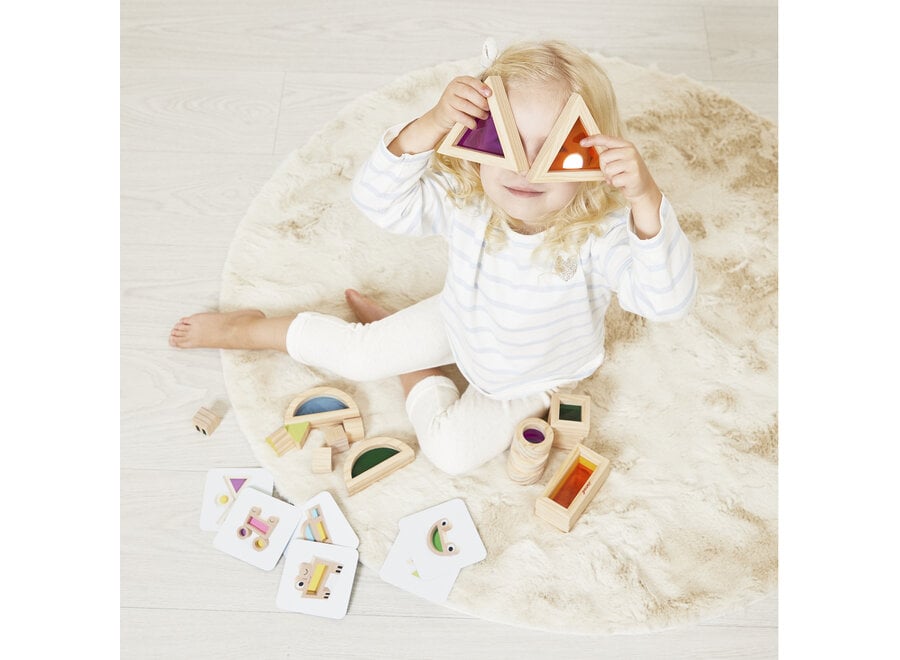 Sensori - Doorschijnende blokkenset