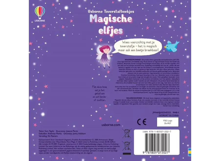 Toverstafboekje - Magische elfjes (3+)