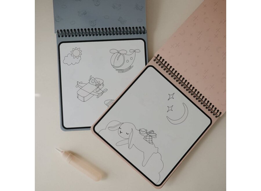 Reusable water color pad - Vehicles