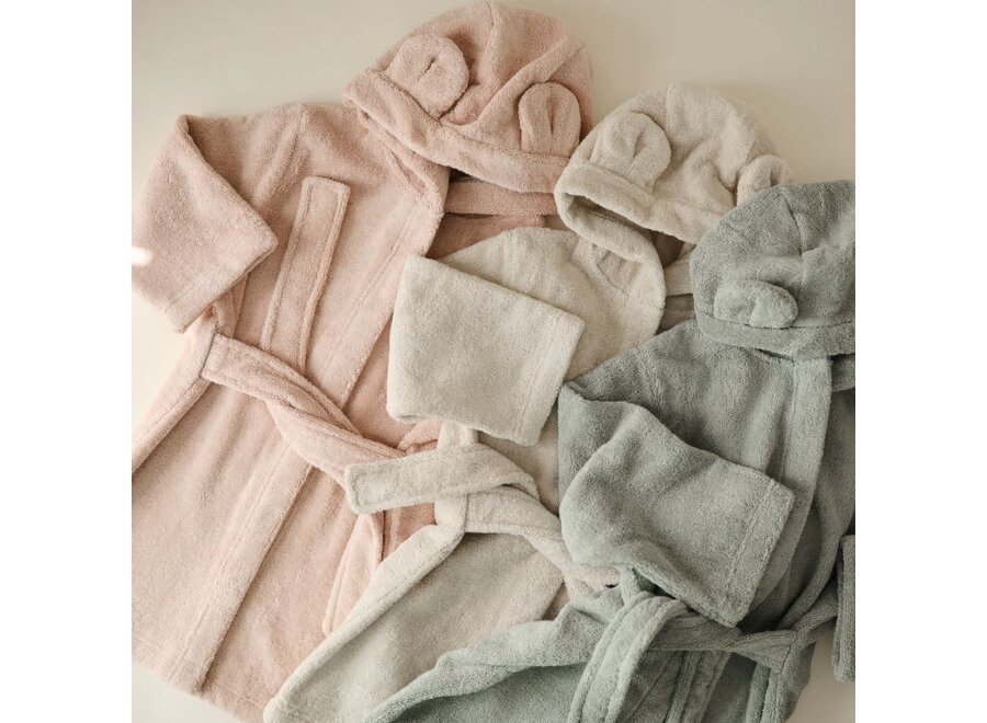 Bear robe - Blush