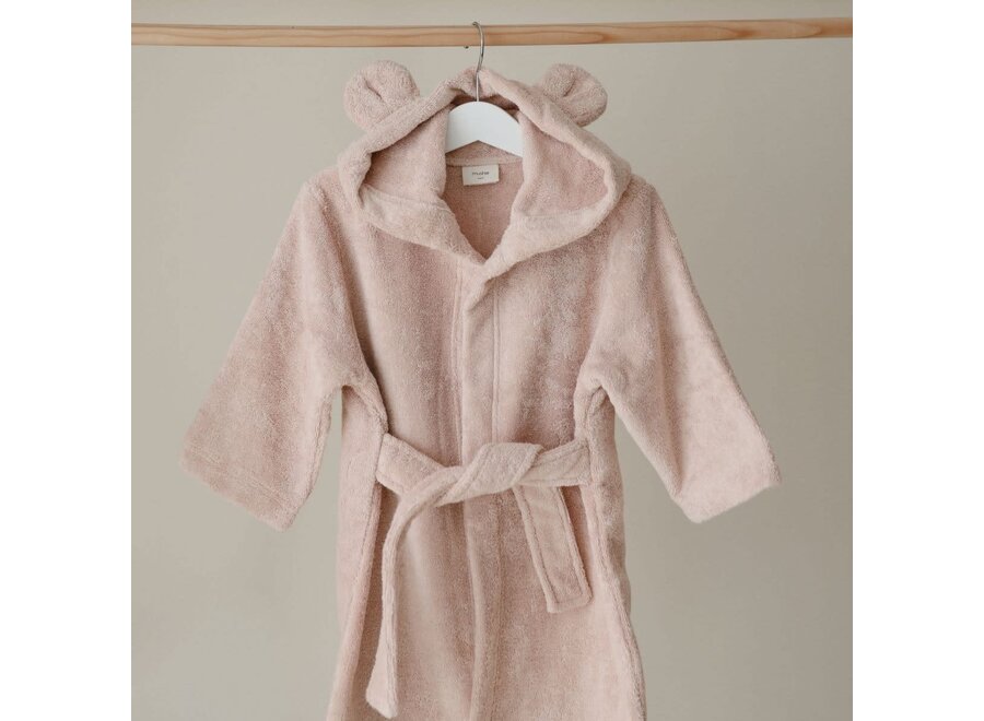 Bear robe - Blush