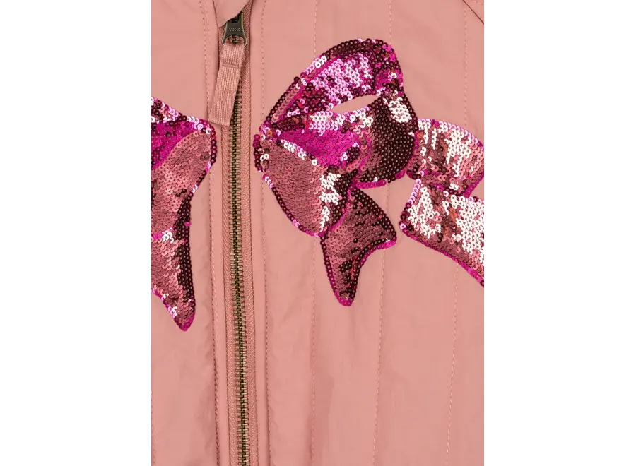 Juno sequin bomber jacket - Rosette