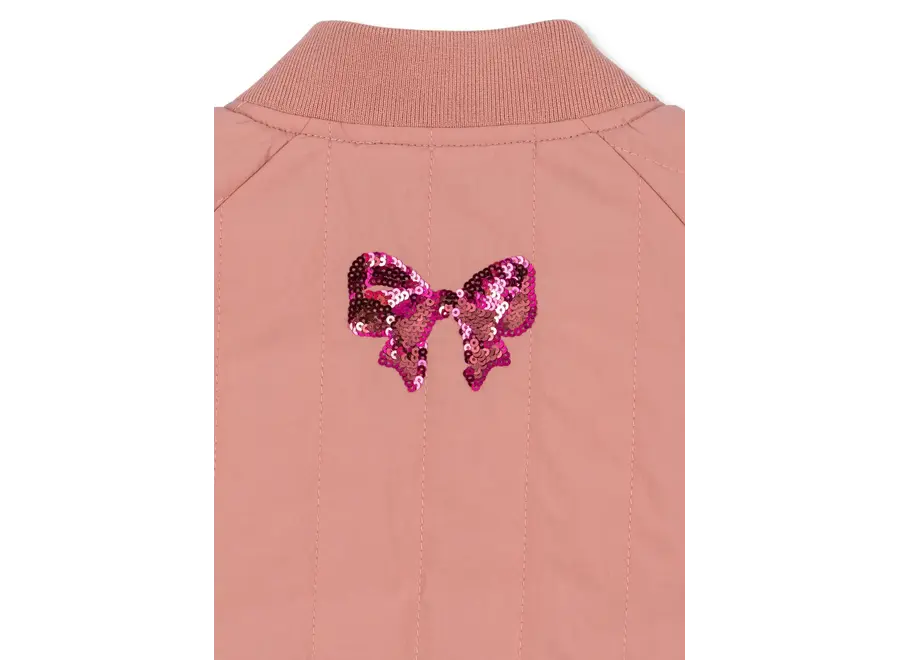 Juno sequin bomber jacket - Rosette