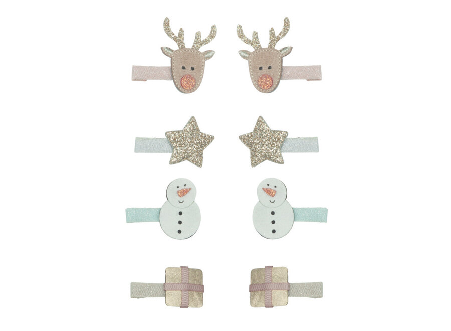 Reindeer mini clips