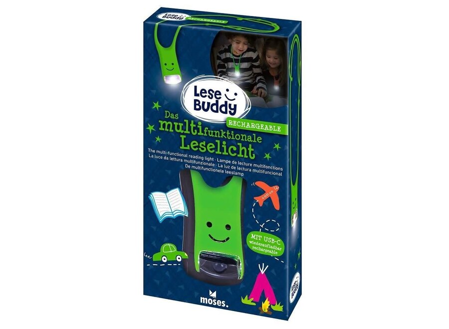 Kinderleeslampje - Groen