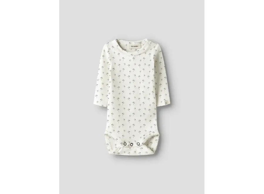 Gayo sag LS slim body - AOP bell flower