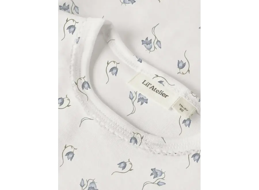 Gayo sag LS slim top - AOP bell flower