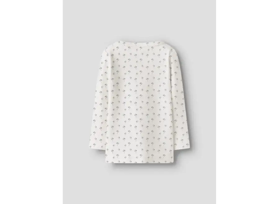 Gayo sag LS slim top - AOP bell flower