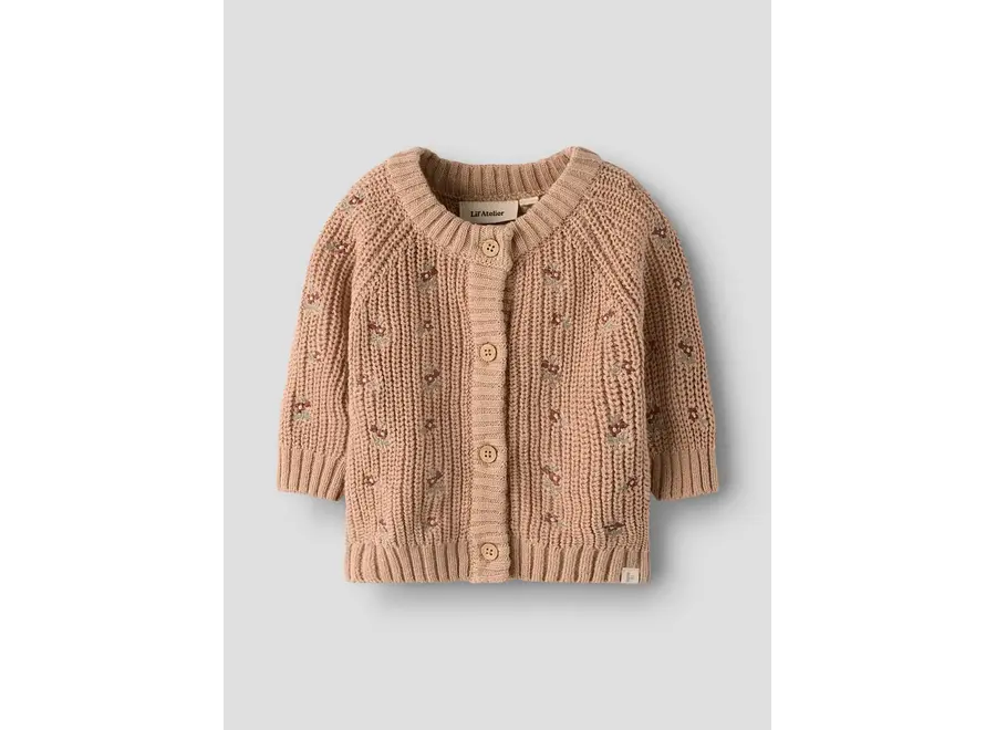 Emlen LS knit cardigan - Roebuck