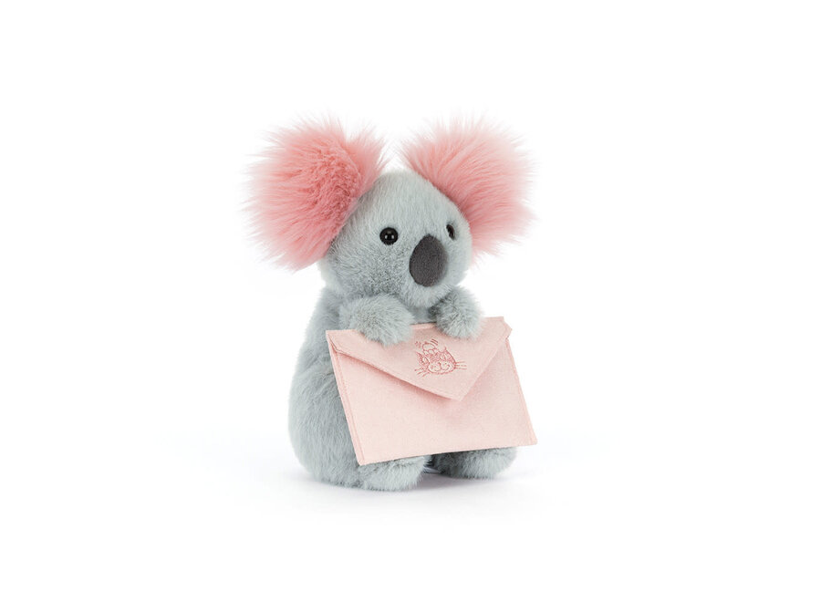 Koala with message